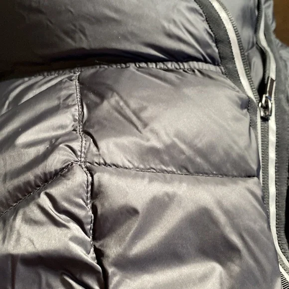 Blanc Noir 80%Down 20%Feather Fill Combination Puffer NeverUsed